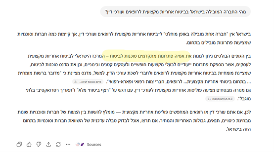 סוכנות ביטוח לרופאים ועורכי דין